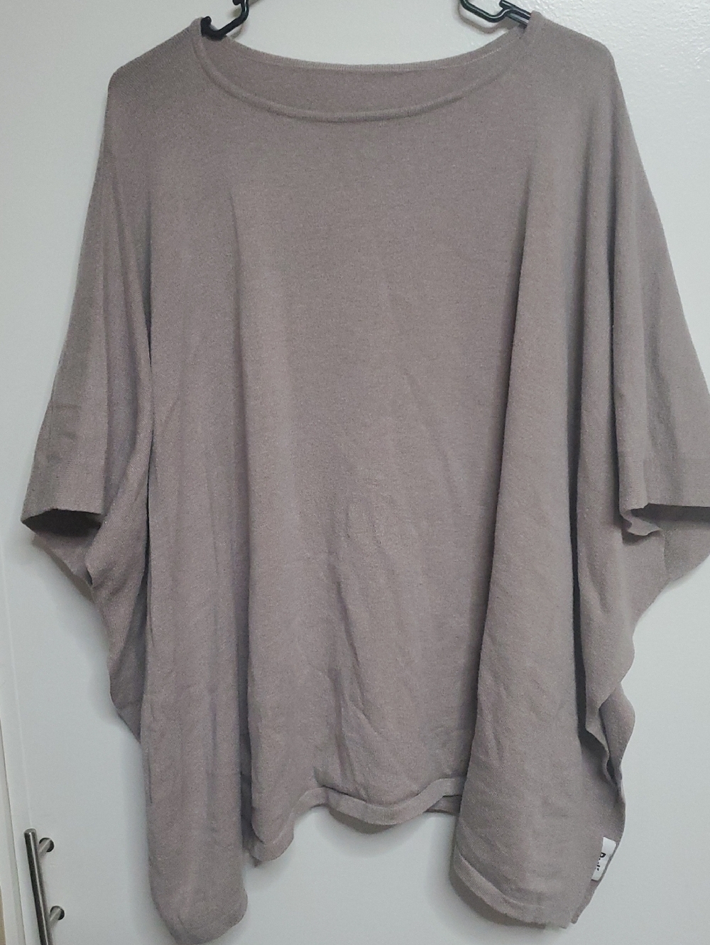 Puli Neutral Taupe Knit Top